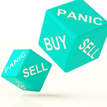 bitcoin panický prodej